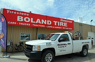 Outside of Boland Tire