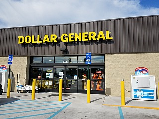 Outside of Dollar General