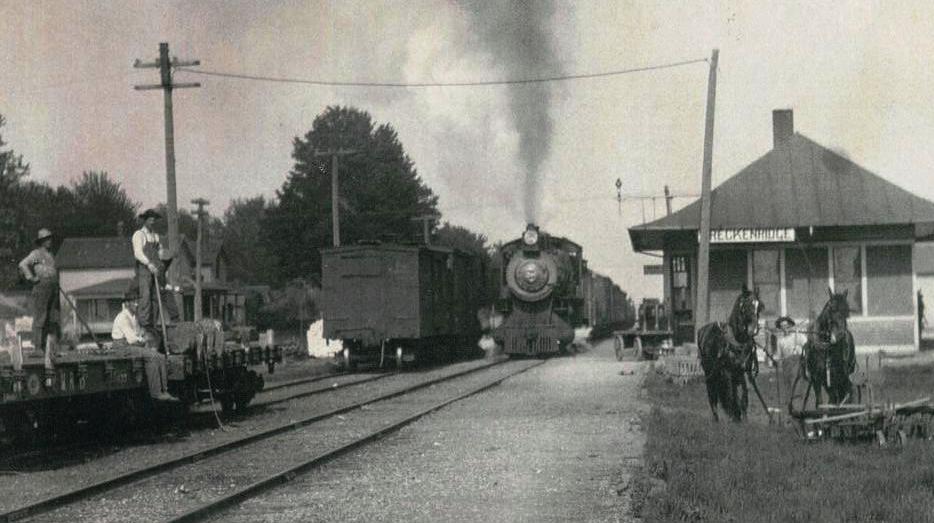 Train in history